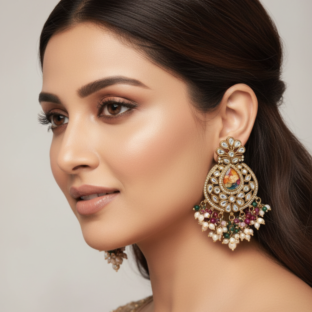 Rangrez Charm Chandbalis