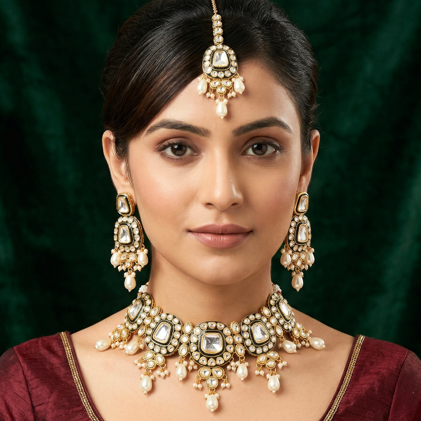 Royal Heritage Kundan Jewellery Set