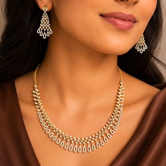 MG Luminous Drop AD Necklace Set