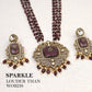 Victorian Violet Reverie Necklace Set