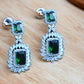 Dazzling Emerald CZ Two layered Designer Set