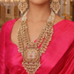 Royal Two layered Ivory Kundan jewellery set