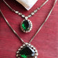 MG Emerald Majesty Layer  Pendant Set